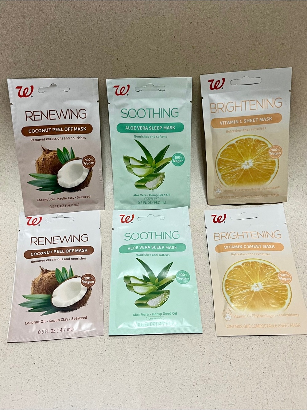 6 Walgreens Face Mask bundle